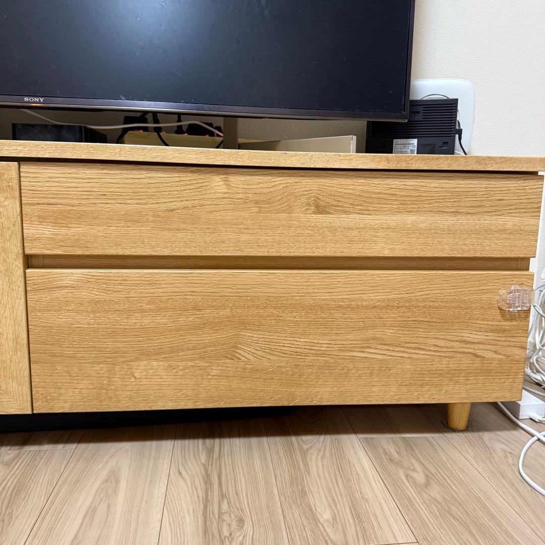 ニトリ 幅150 ローボード(Nアルナス150 MBR) テレビ台 TV台 TVボード