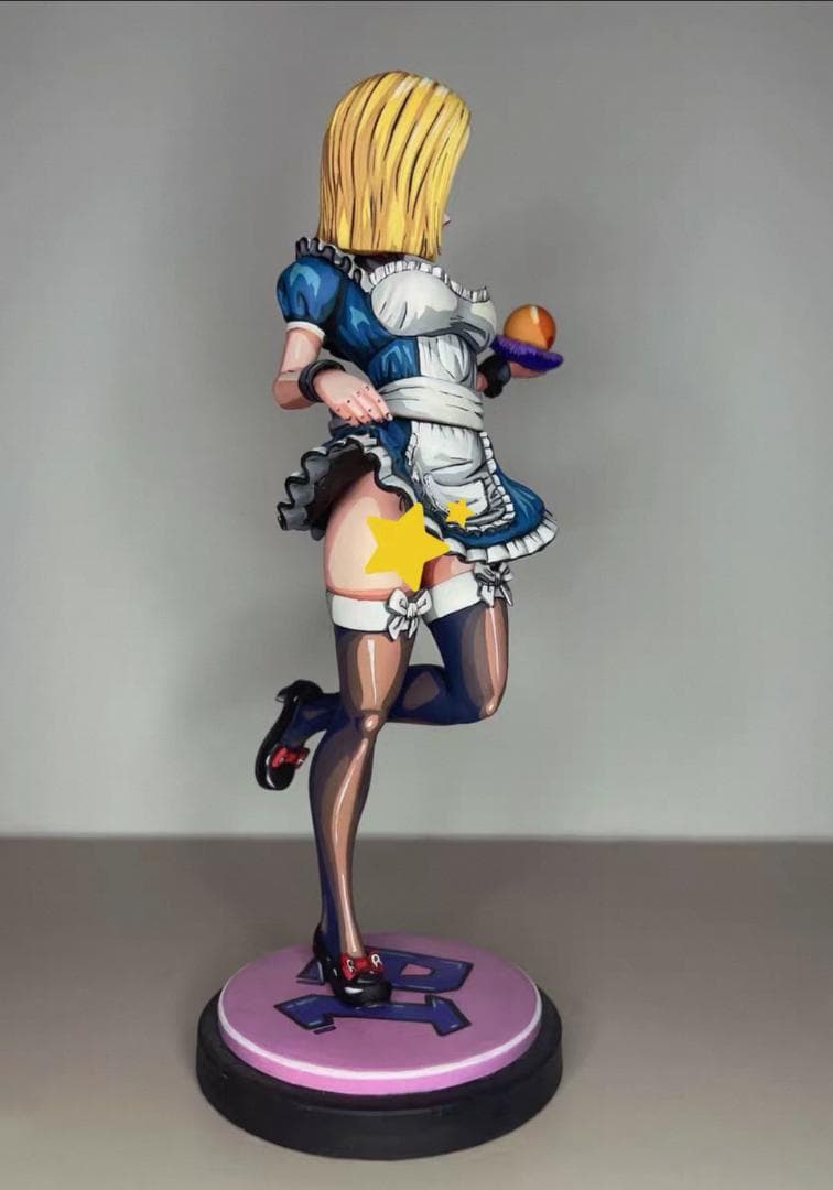 ドラゴンボール メイド 人造人間18号 リペイント フィギュア