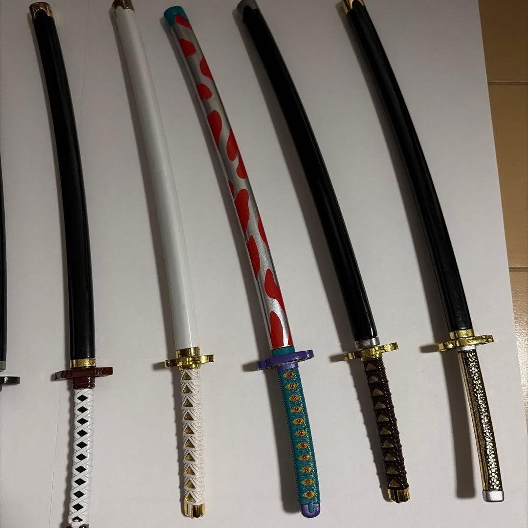 アニメキャラクター 日本刀レプリカ 9本セット
