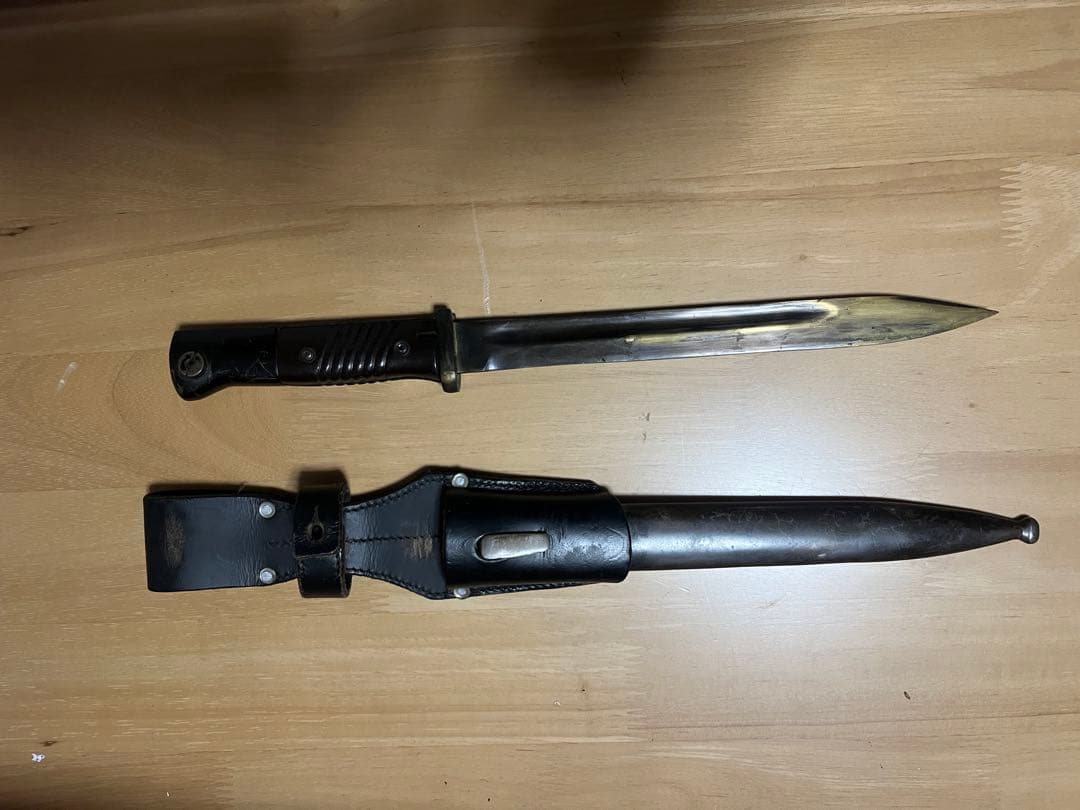 ドイツ軍　銃剣　真鍮製合法品【最終価格】