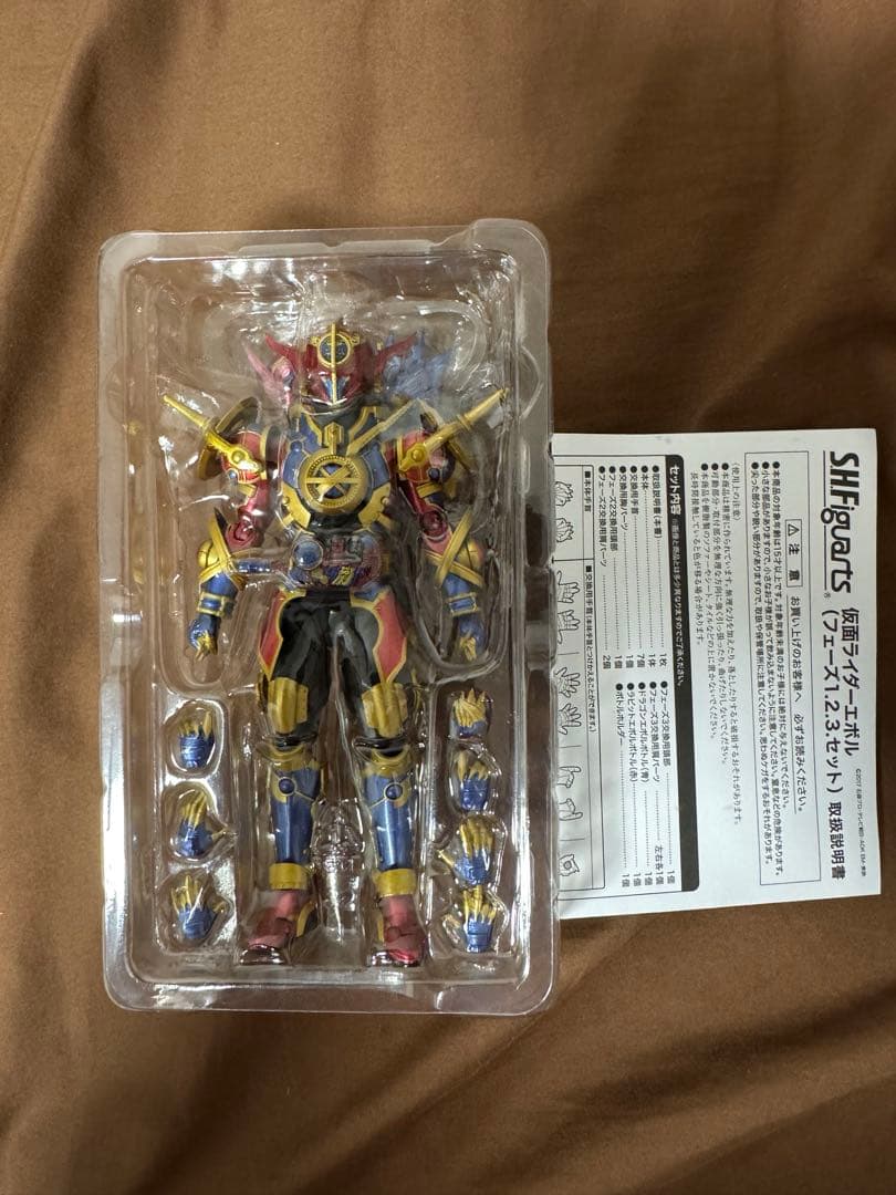 S.H.Figuarts 仮面ライダーエボル（フェーズ1.2.3.セット）