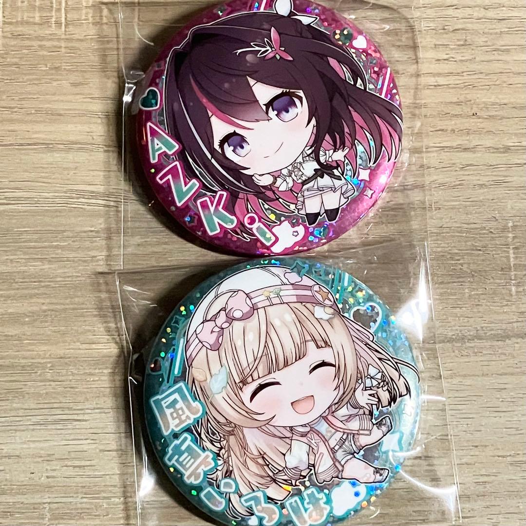 ホロライブ 缶バッジスナック AZKi 風真いろは あずいろ hololive
