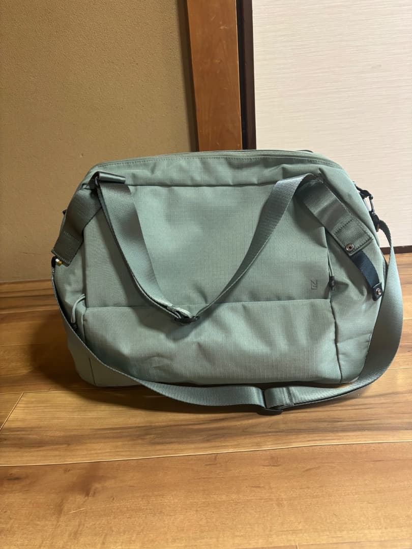 MILESTO Hutte ボストンバッグヒュッテ アッシュグリーン 35L