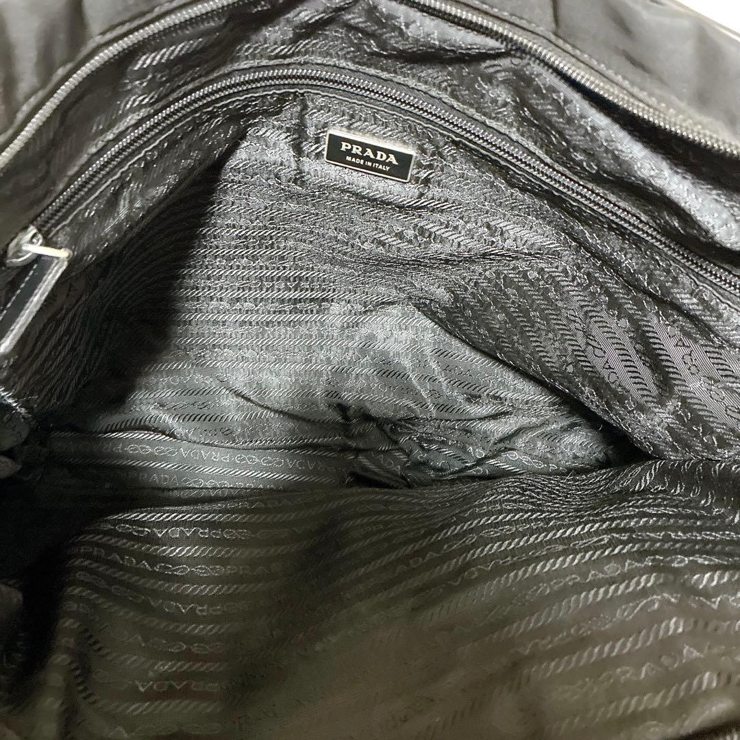 PRADA プラダ　ビジネスバッグ　ブリーフケース　トライアングルロゴ　ナイロン