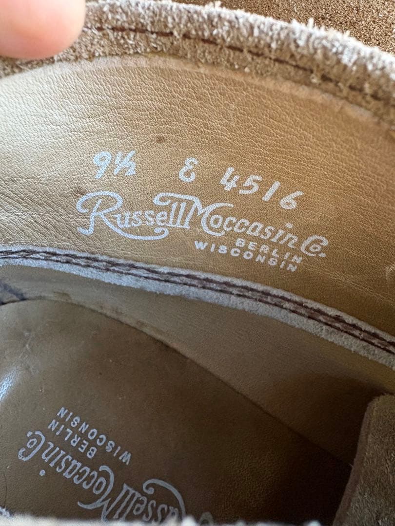 ラッセルモカシン　靴