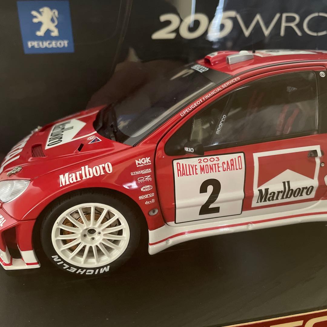 自動車 AUTOart Peugeot 206 WRC 2003