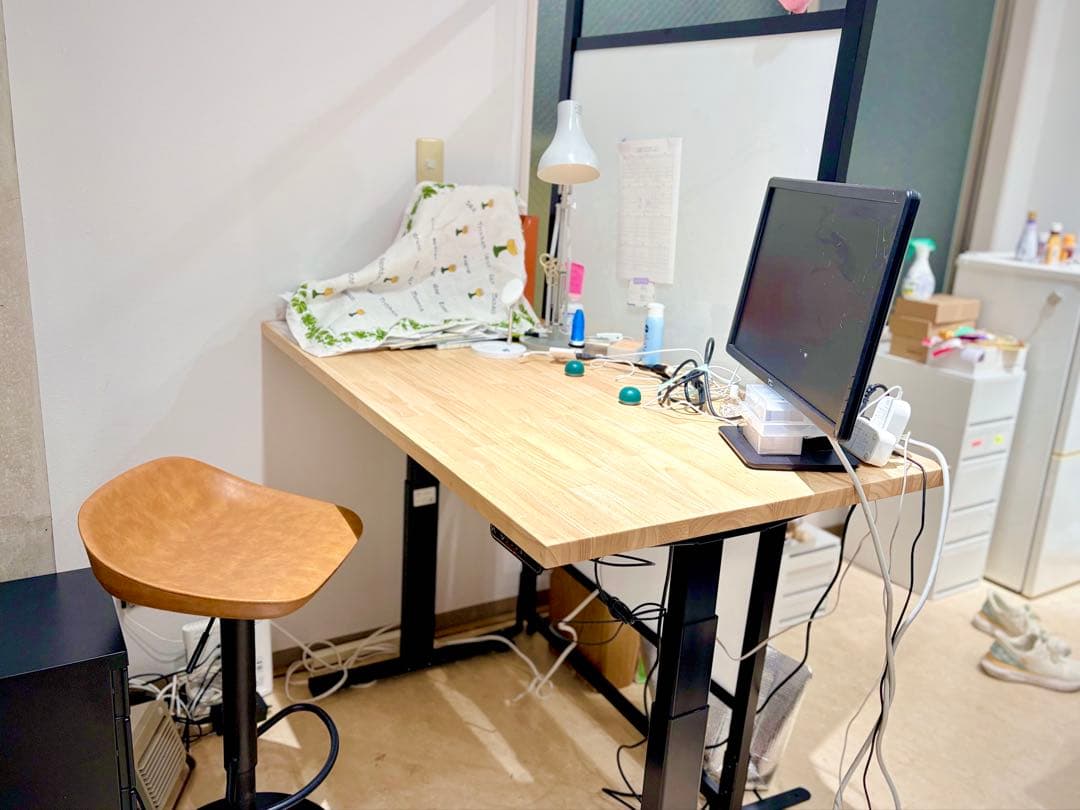 KANADEMONO THE TABLE ナチュラル × スマート電動昇降