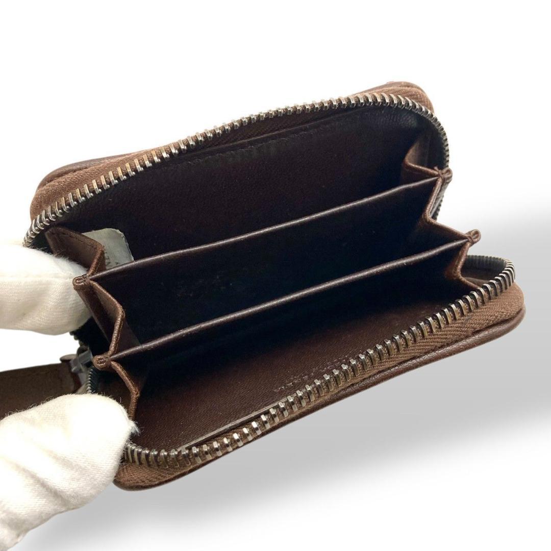 ボッテガヴェネタ イントレチャート ブラウン ケース 小銭入れ 70616