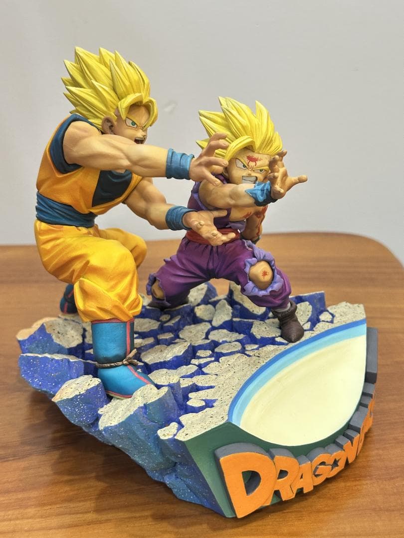 ドラゴンボール 孫悟空＆孫悟飯 かめはめ波 プルービー ジオラマ 国内正規品