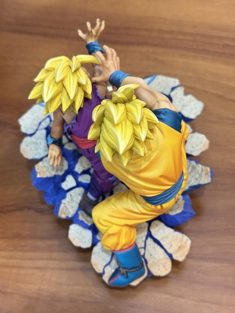 ドラゴンボール 孫悟空＆孫悟飯 かめはめ波 プルービー ジオラマ 国内正規品