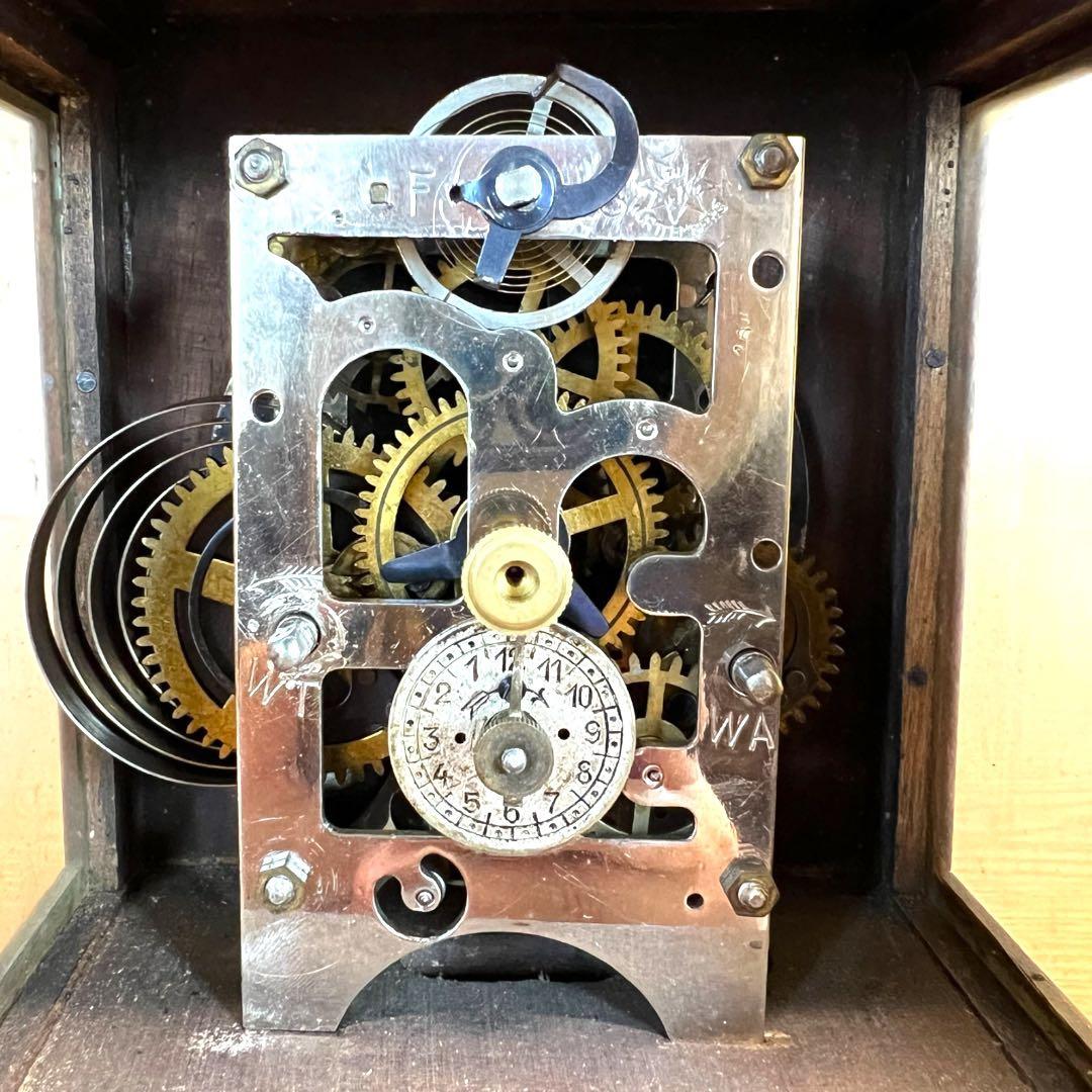 《入手困難＊アンティーク》 ユンハンス置時計 ドイツ製 動作確認済