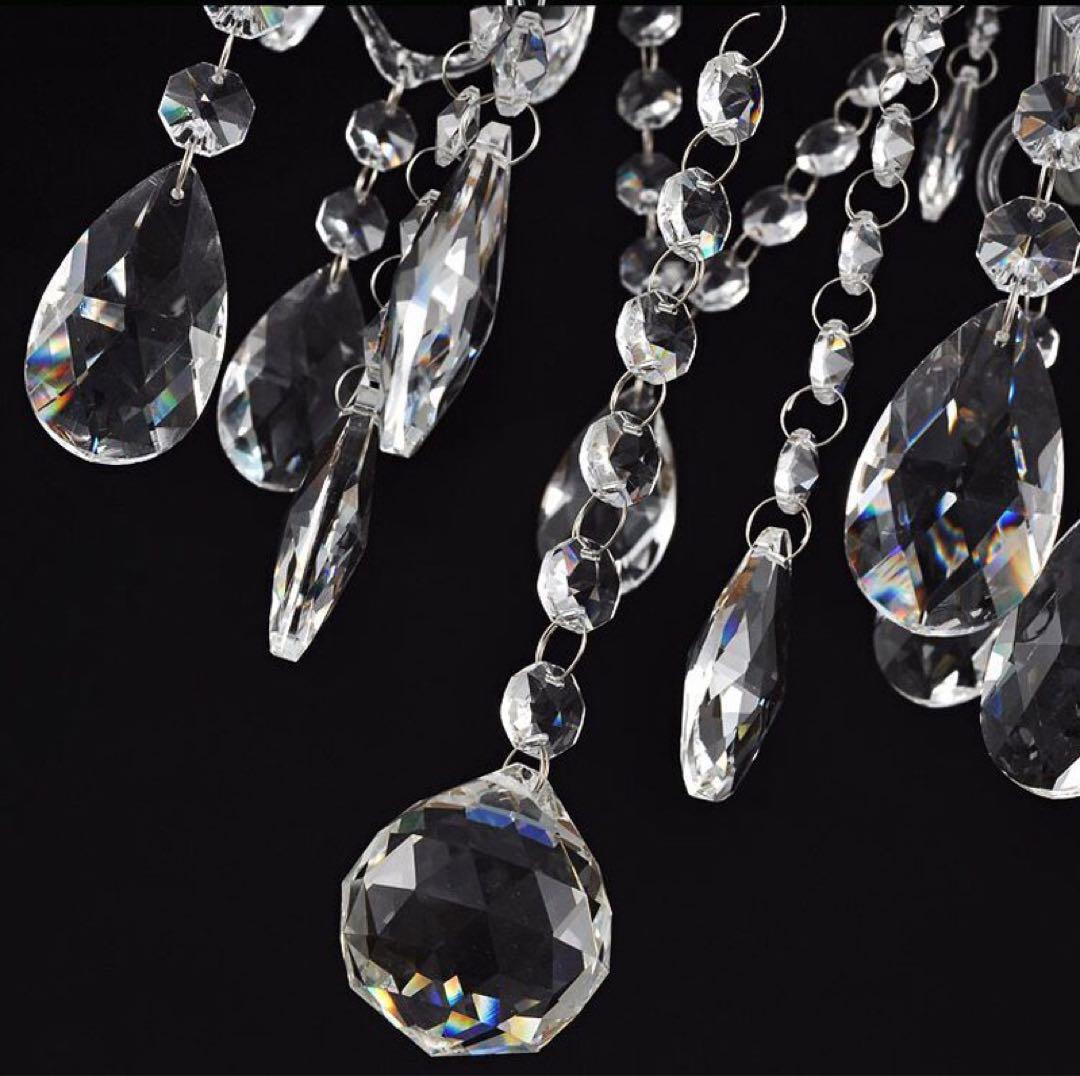 K*n様 LED電球付きクリスタルシャンデリア 3灯