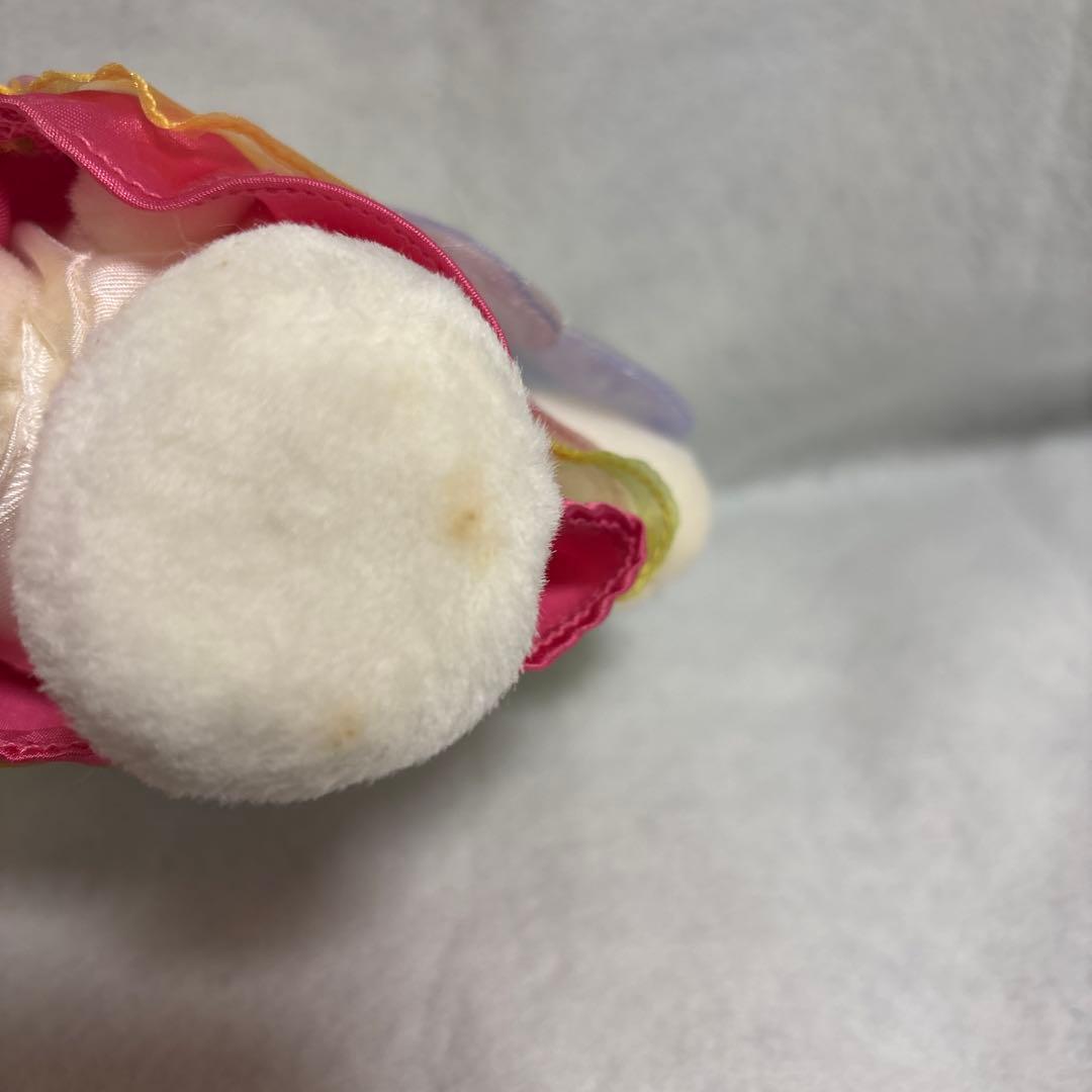 サンリオ　フェアリー　ハローキティ　虹　ぬいぐるみ　レトロ