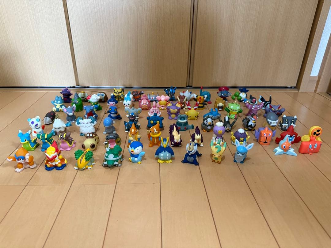 ポケモン 指人形 フィギュア まとめ売り 初代 約516体 ケッサクのすがた