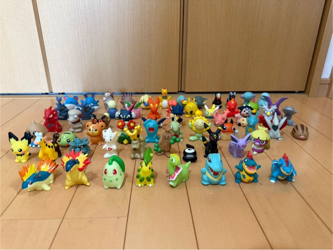 ポケモン 指人形 フィギュア まとめ売り 初代 約516体 ケッサクのすがた