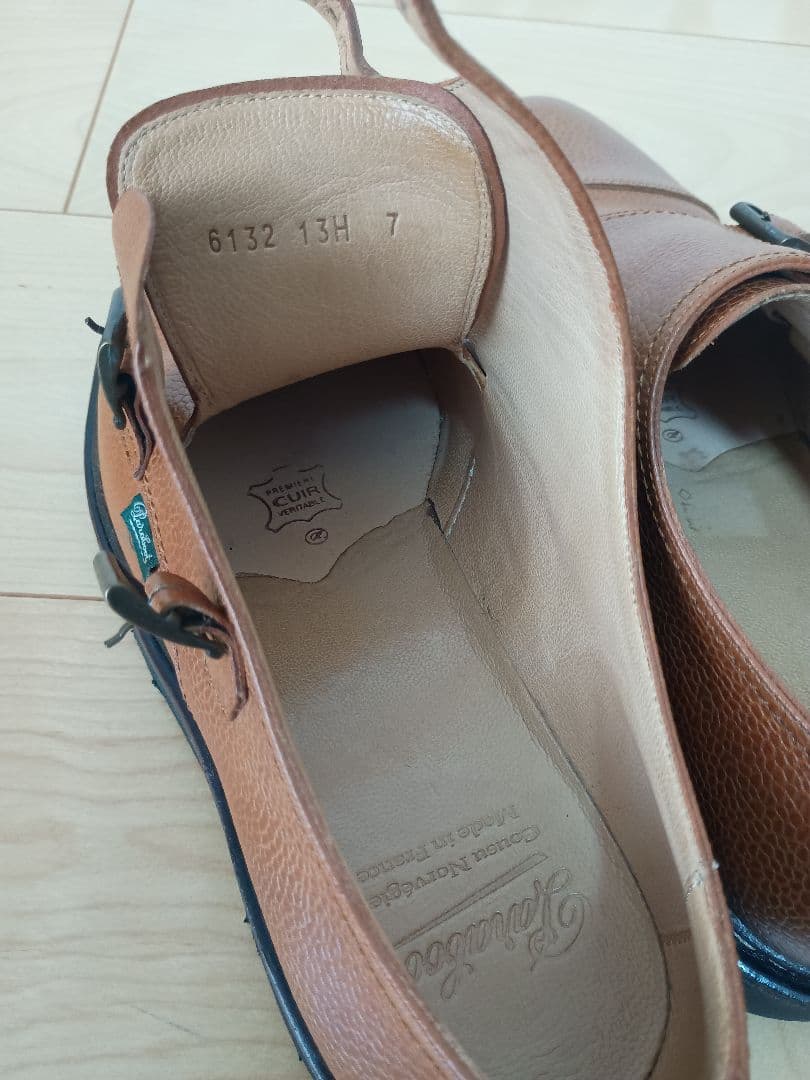 【極美品】Paraboot　William　UK7.0　正規品証明書付