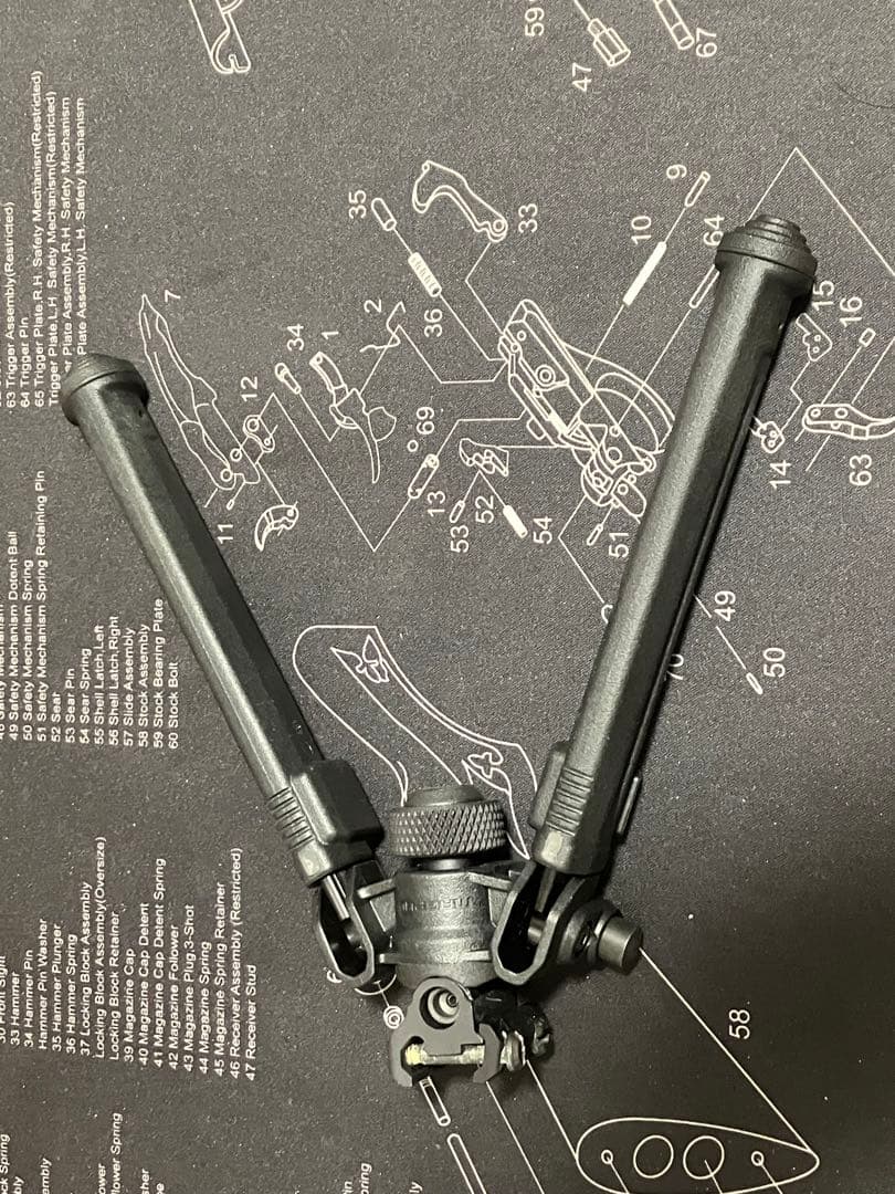 MAGPUL バイポッド MAG941 ピカティニー 20mmマグプル