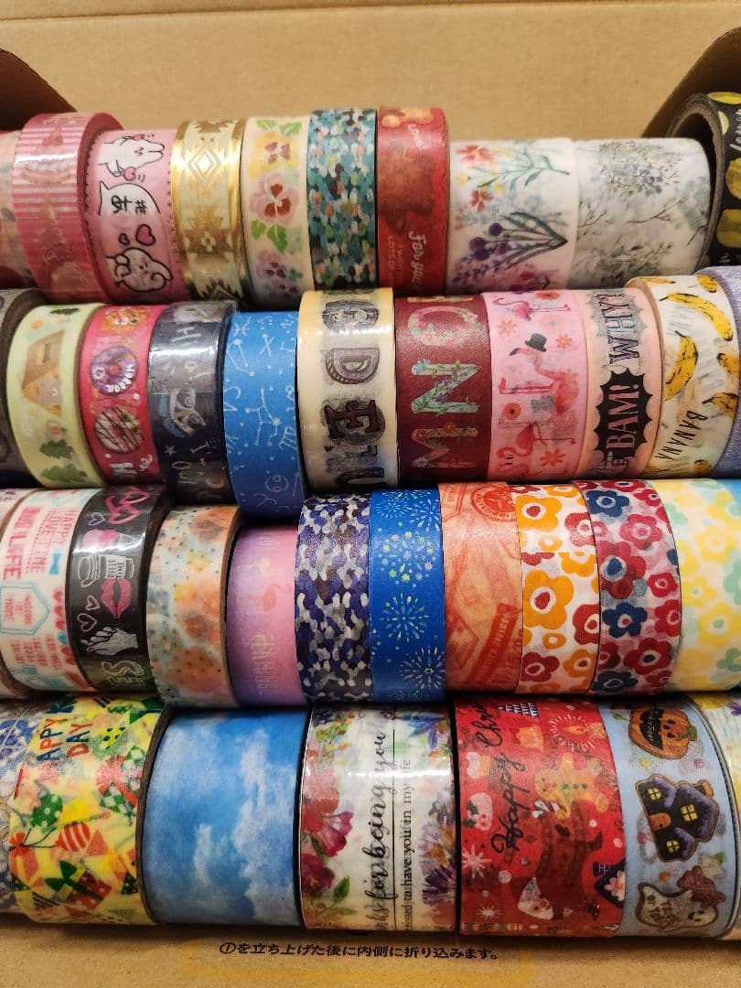 う＊【中古】マスキングテープ まとめ売り 大量 100均 ※