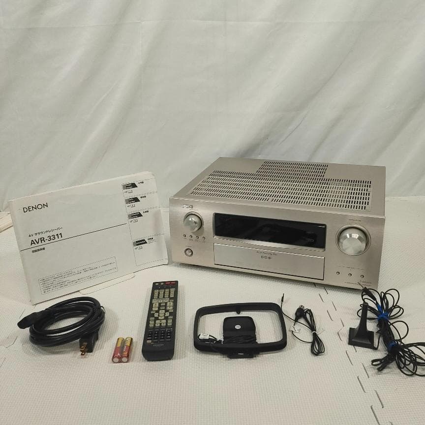 DENON デノン AVサラウンドレシーバー 7.2ch 購入 AVR-3311 中古-非常