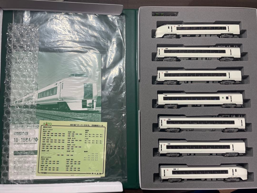 KATO 10-1584 651系『スーパーひたち』7両セット