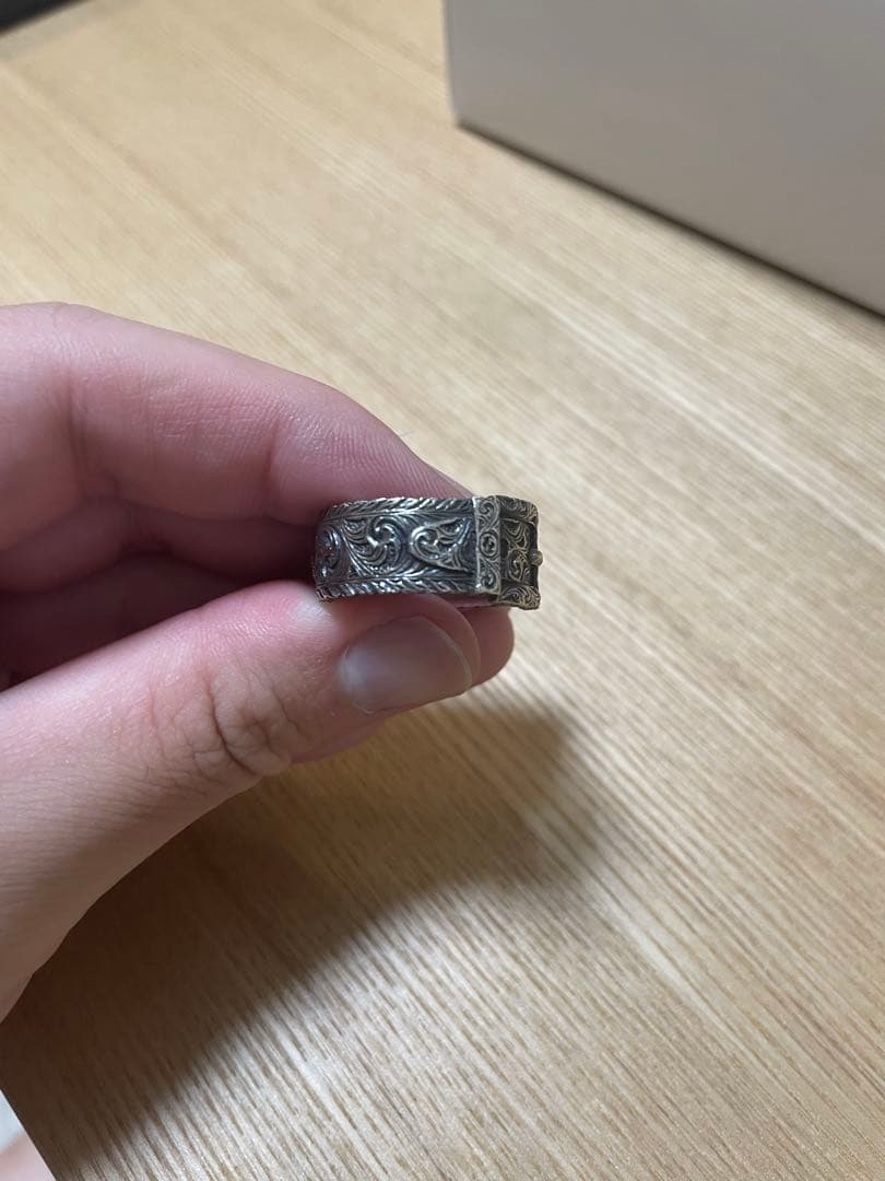 GUCCI　アラベスク　ベルト　指輪　リング