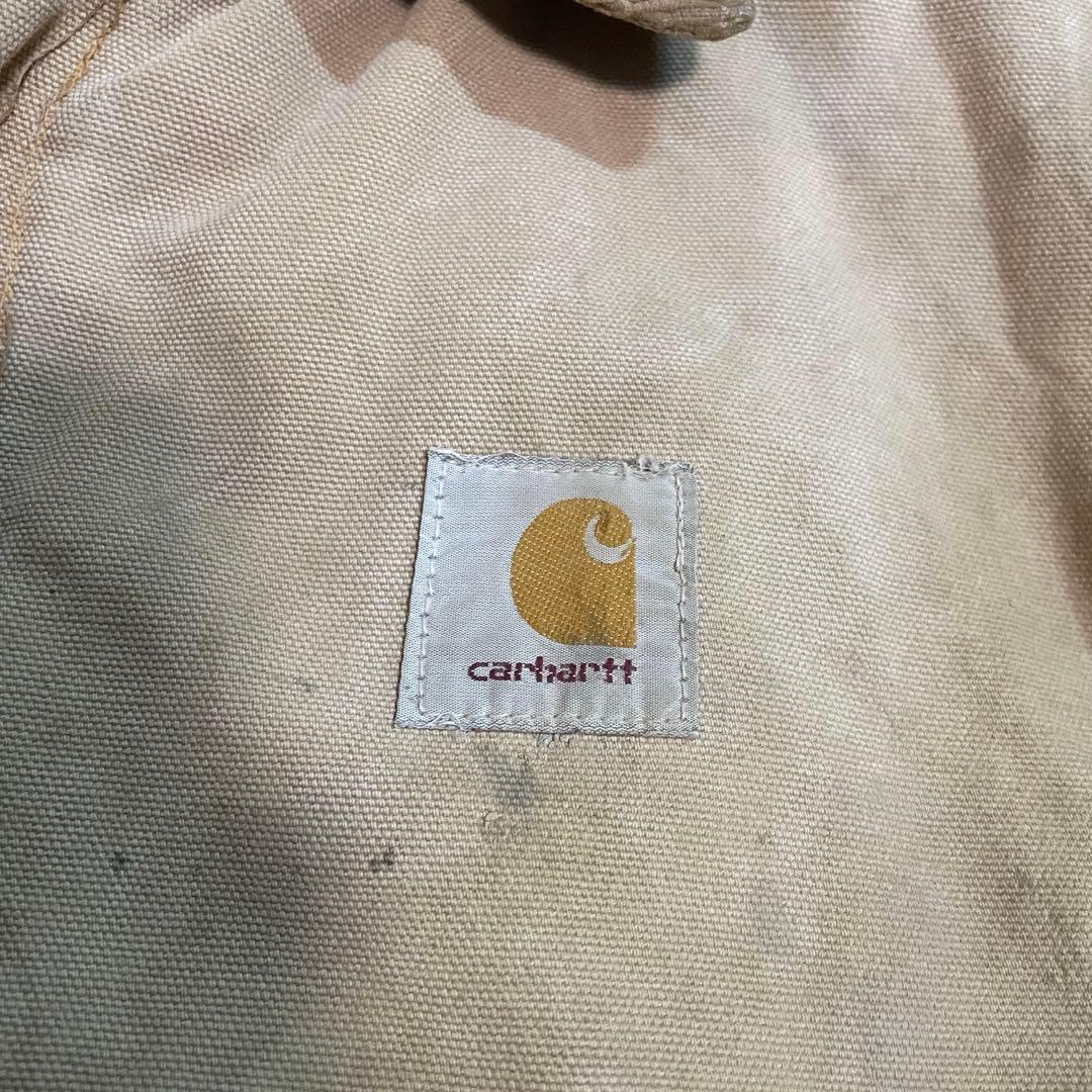 80s Carhartt USA製 トラディショナルジャケット 短丈 襤褸