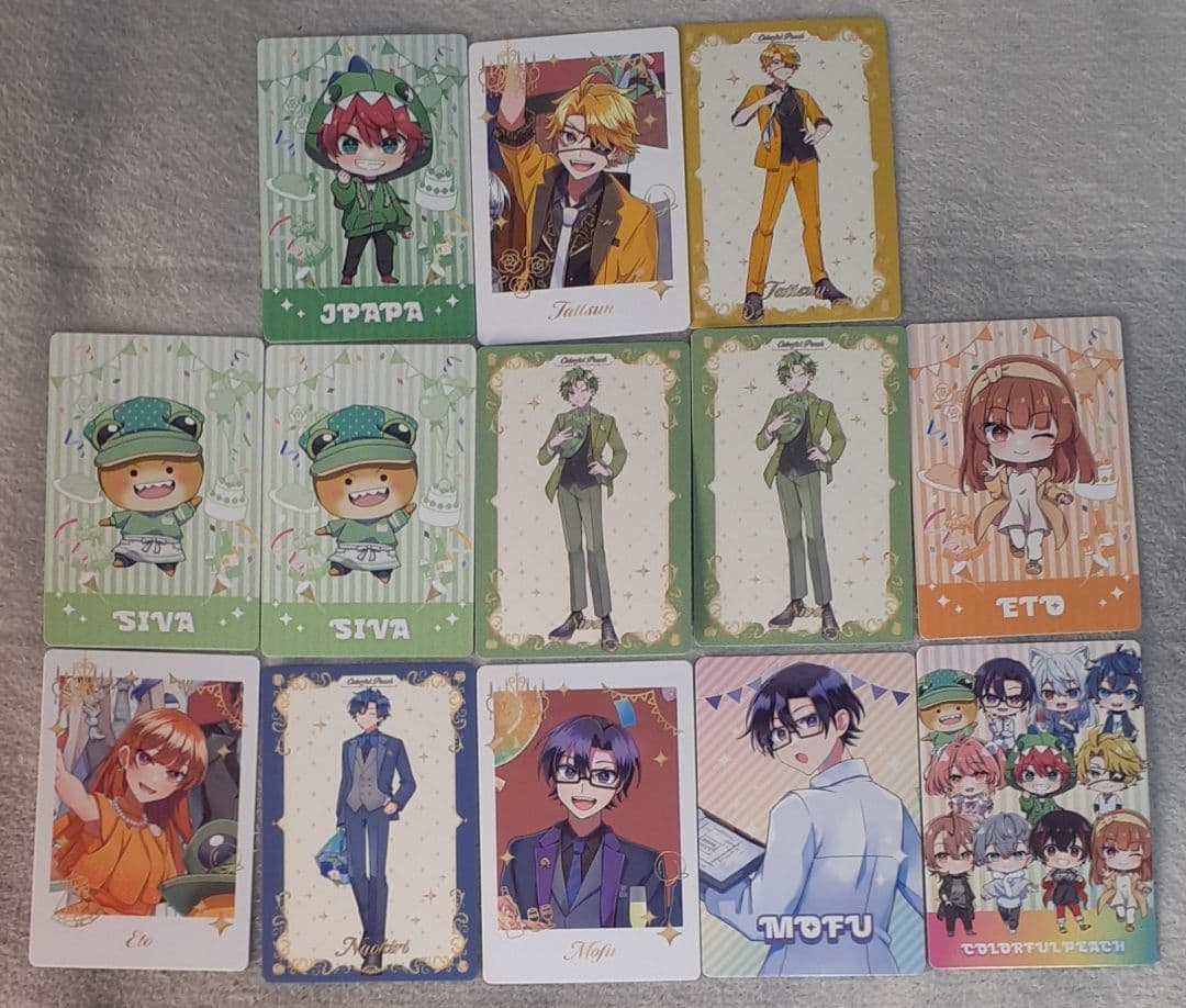 カラフルピーチ トレカ まとめ売り カラフルピーチ からぴちトレカ
