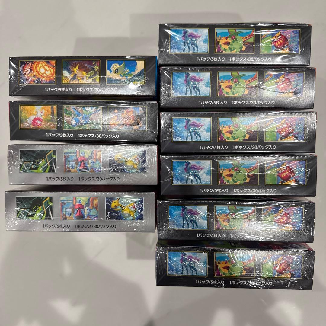 ポケモンカード 新品未開封 シュリンク付きBOX まとめ売り
