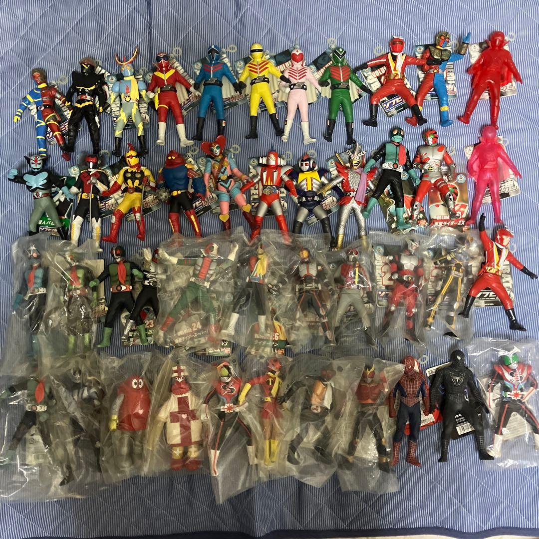 ソフビ魂　45個　セット 仮面ライダー ソフビフィギュアセット フィギュア ソフビ魂 Vol.20