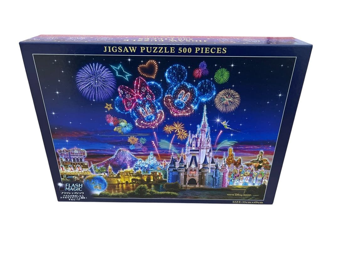 未使用品】ディズニー ジグソーパズル フラッシュマジック 花火 500