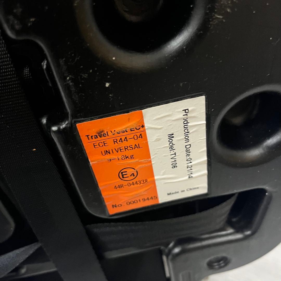 日本育児 チャイルドシート トラベルベスト EC プラス