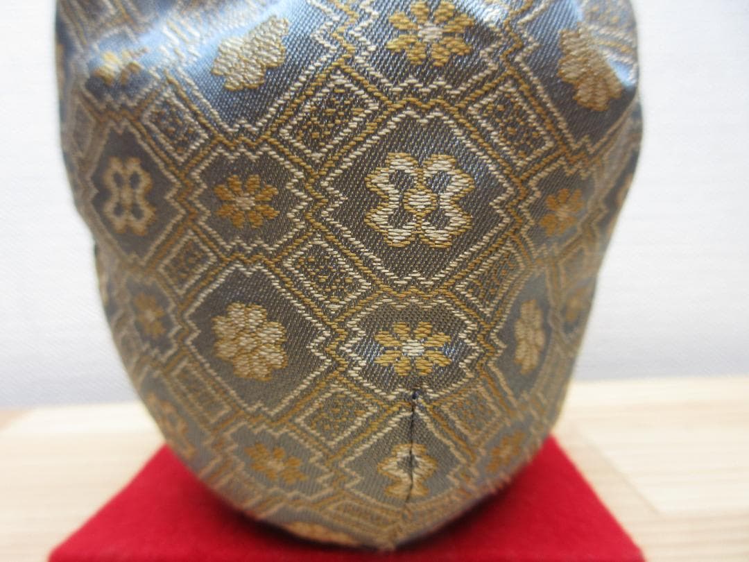 送料込【逢絢亭・新品】茶道具 仕覆 四滴茶入仕覆 正絹 蜀江