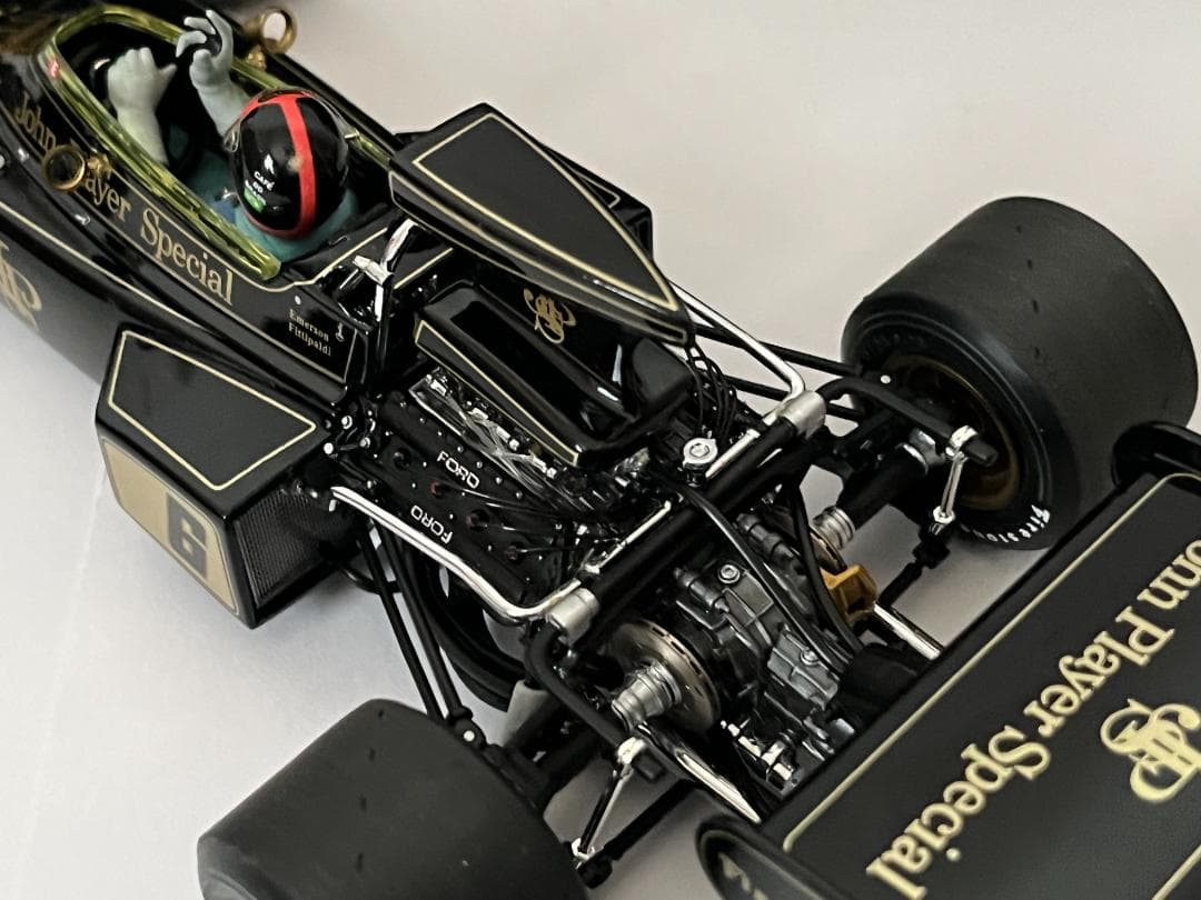 エグゾト 1/18 LOTUS FORD TYPE 72D 1972 #6 箱付