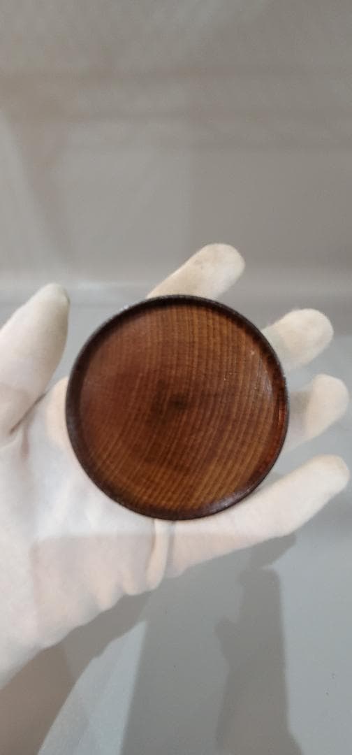 茶道具 初雁 蒔絵 香合 桑 春斎作 共箱