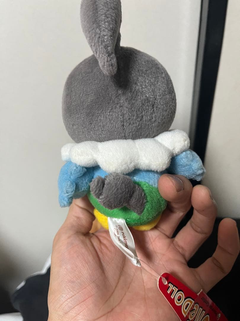 ポケドールウソハチ ペラップポケモンぬいぐるみタグ付き