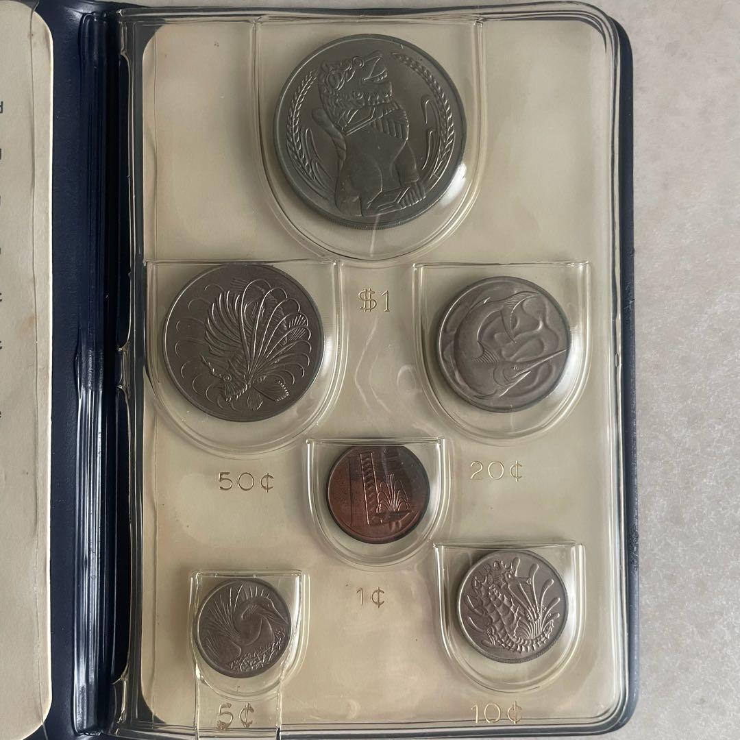 【コレクター必見！】極稀少★シンガポール旧貨幣 1968年 ミントセット