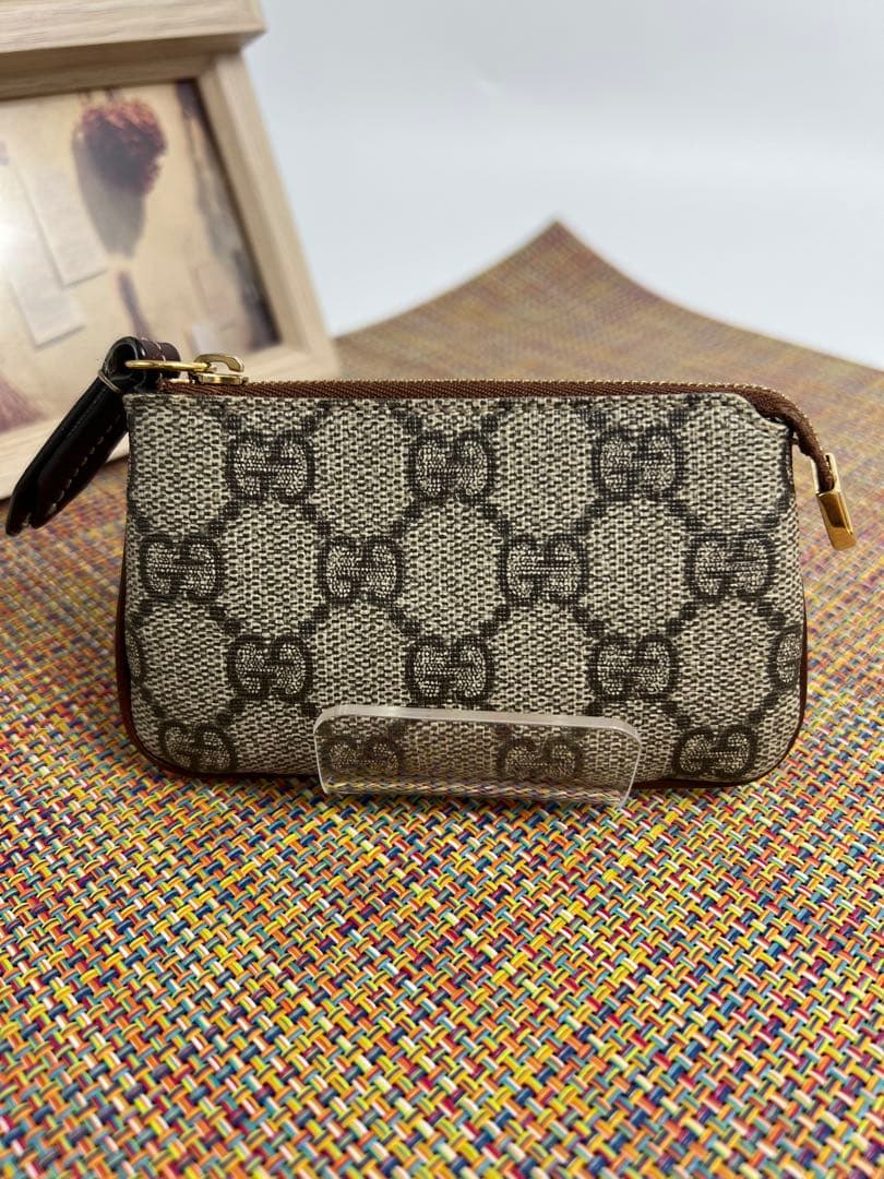 ✨極美品✨GUCCI グッチ　GGスプリーム　オフィディア 小銭入れ キーリング