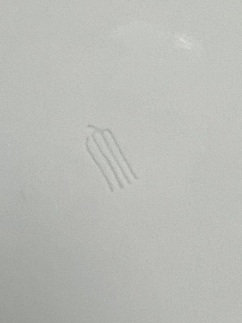 青白磁人間国宝　塚本快山本人作青白磁梅花文皿　完品　共箱