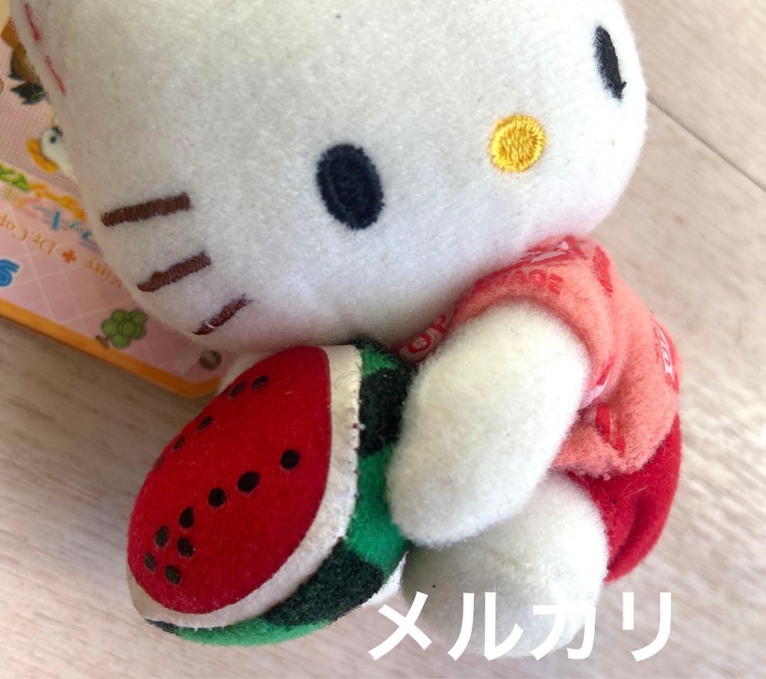 サンリオ ハローキティ Dr.コパ コラボ　ぬいぐるみ　風水すいか希少マスコット