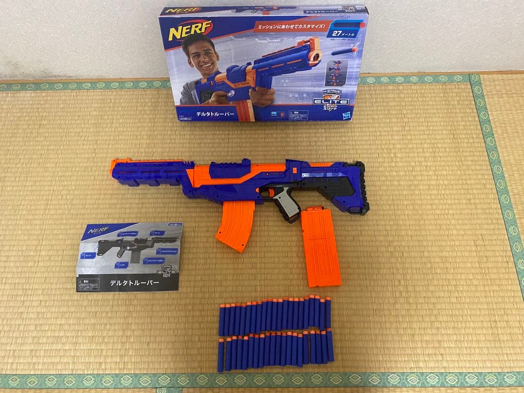 ナーフ（サージファイヤーとデルタトルーパーのセット）ダーツ80個付き