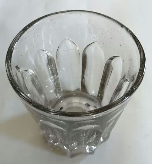 剣菊型吹き硝子コップ