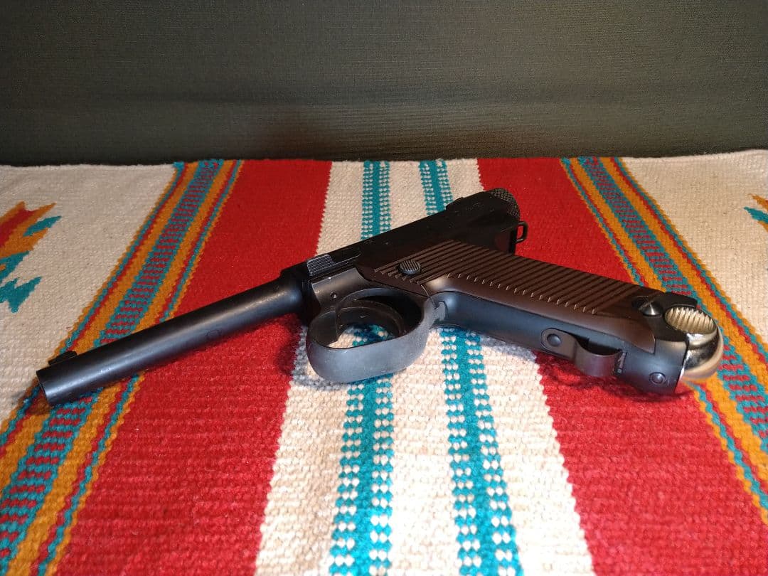 快調美品！マルシン　南部十四年式後期型　ガスブロ　HW樹脂ビンテージ仕様！箱無し