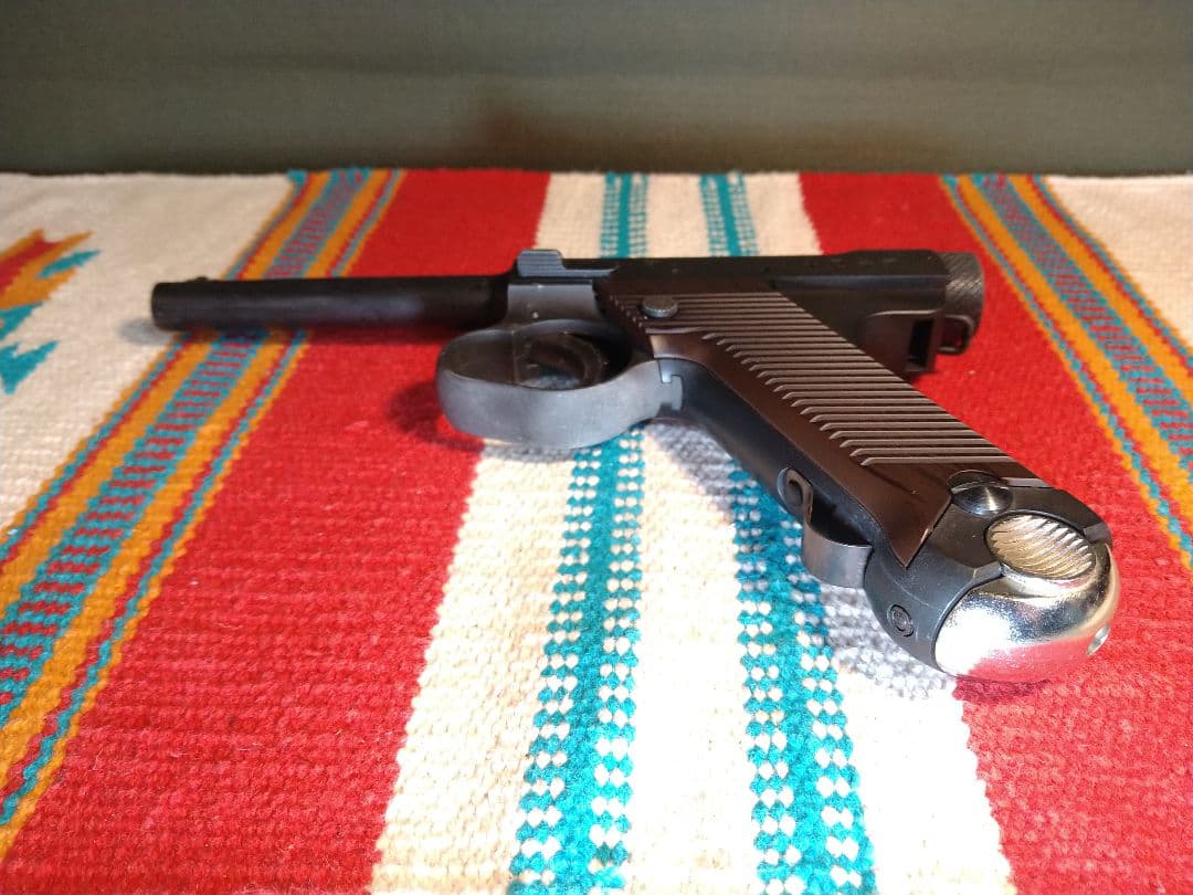 快調美品！マルシン　南部十四年式後期型　ガスブロ　HW樹脂ビンテージ仕様！箱無し