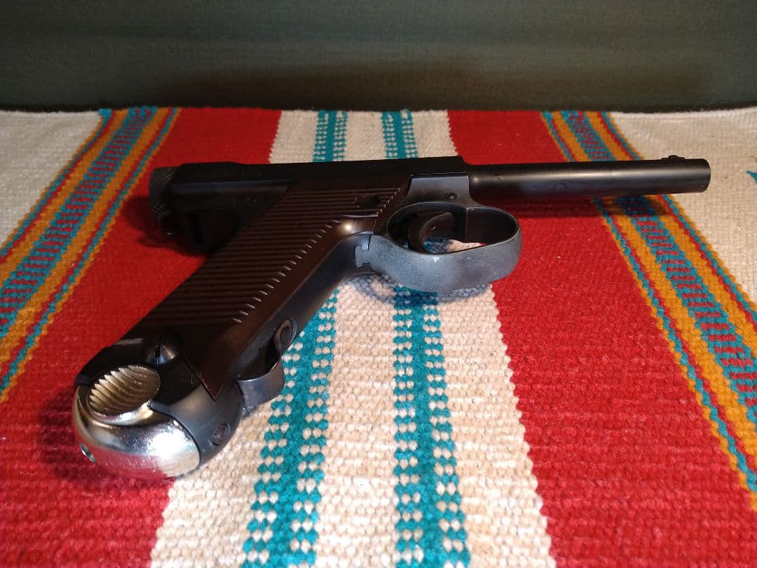 快調美品！マルシン　南部十四年式後期型　ガスブロ　HW樹脂ビンテージ仕様！箱無し