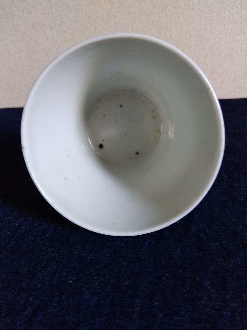 古伊万里 白磁 蕎麦猪口