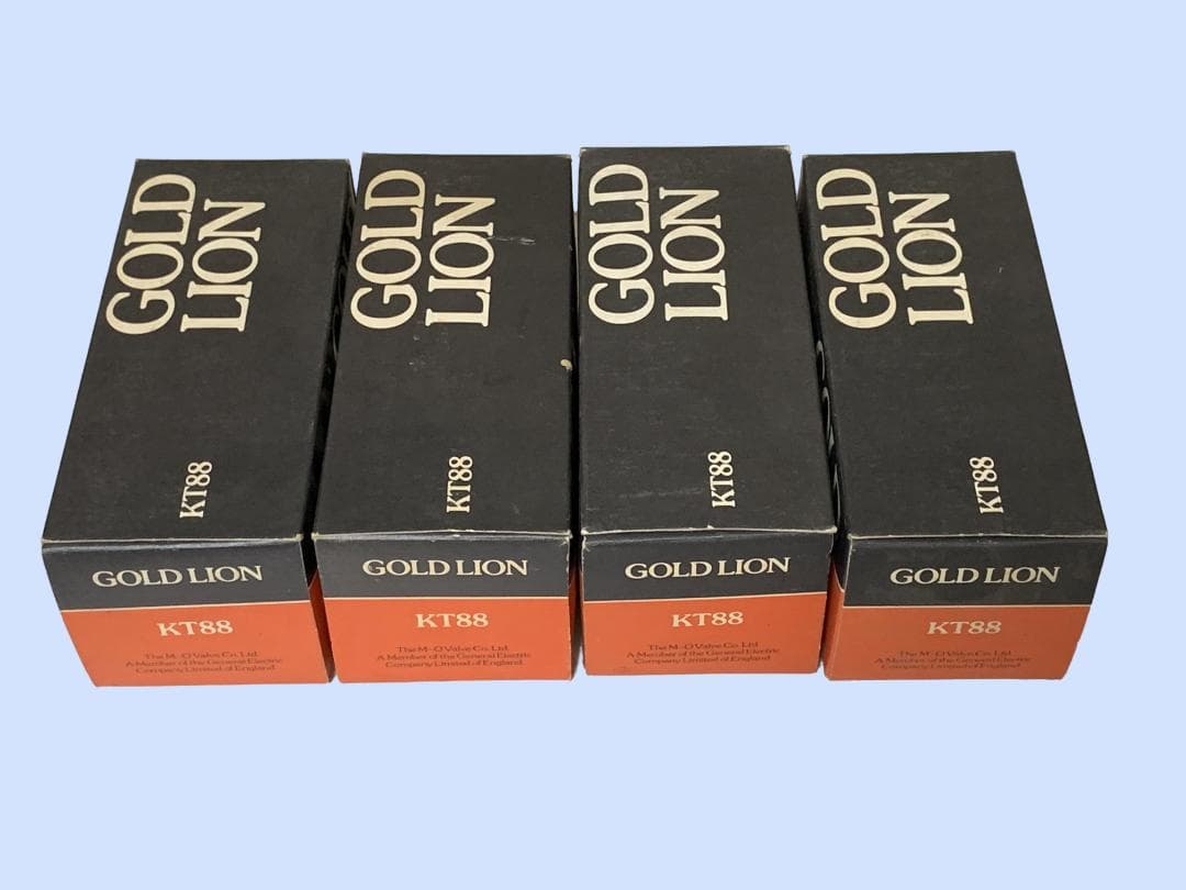 M6749 KT88 GOLD LION 英国製 4本 真空管 ジャンク品 - メルカリ