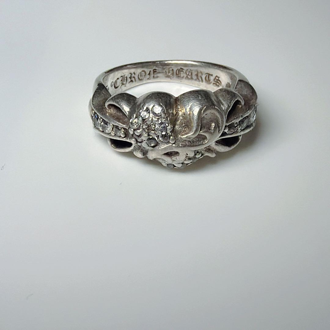 クロムハーツ　フローラル　ハートリング　17号