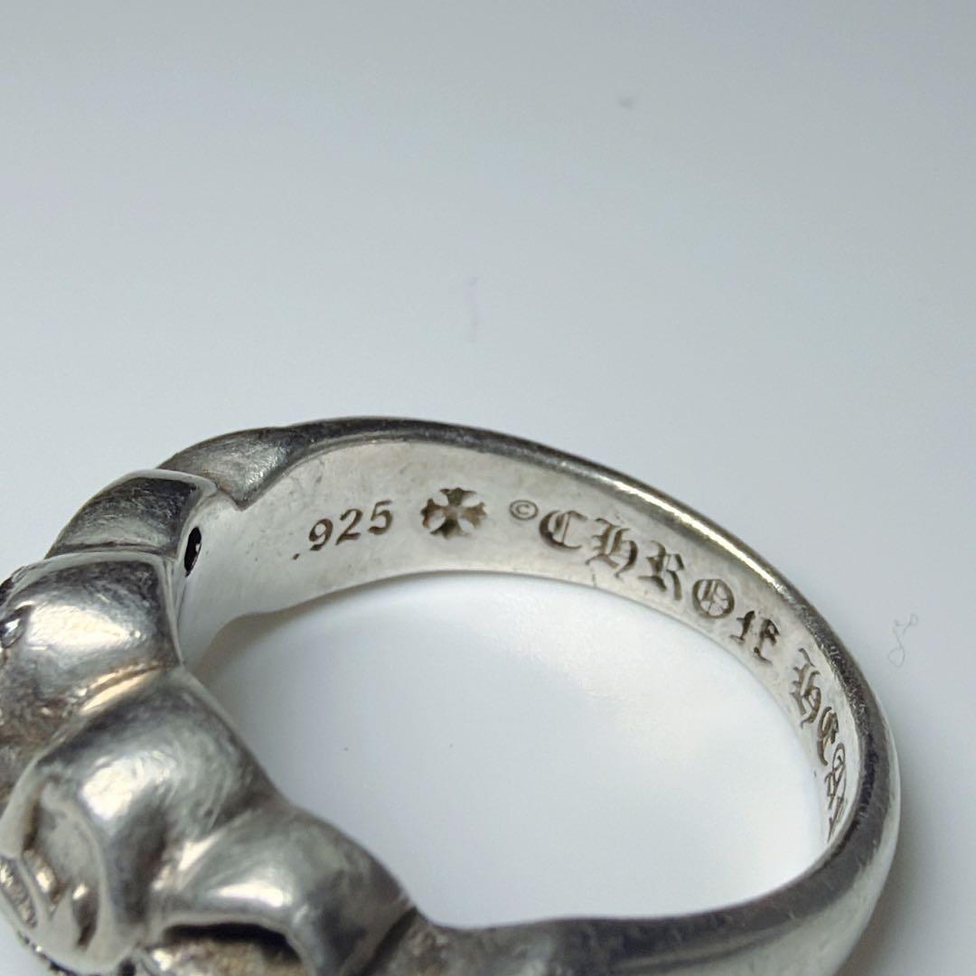 クロムハーツ　フローラル　ハートリング　17号