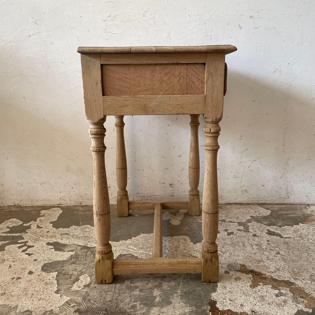 ビンテージ ドロワーサイドテーブル ドロワーベッドサイドテーブル 剥離