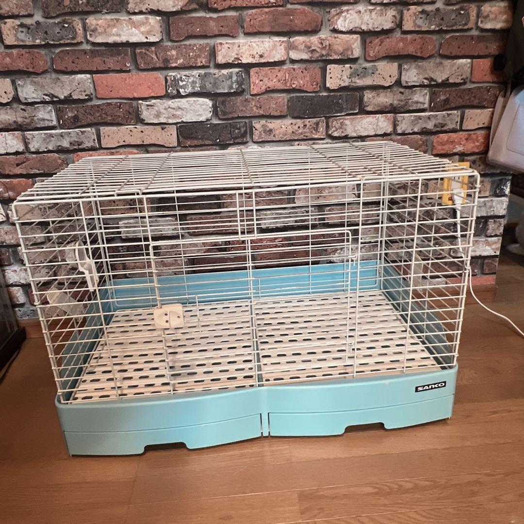 すぐ飼える！うさぎ6点セット】ケージ・トイレ・給水器・給餌器・牧草